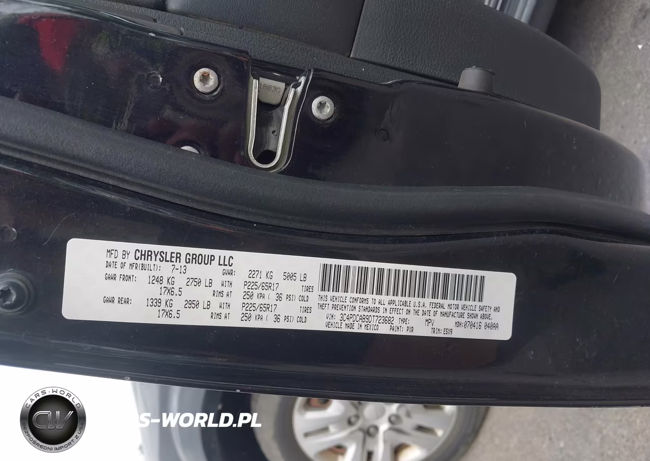 2013 Dodge Journey American Value Pkg VIN:3C4PDCAB9DT723682 - 9