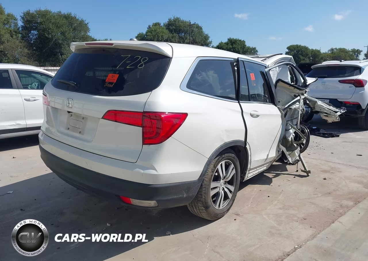 2018 Honda Pilot Ex-L VIN:5FNYF6H56JB011687 - 4