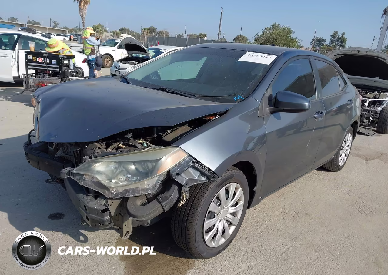 2015 Toyota Corolla Le VIN:5YFBURHE8FP290844 - 2