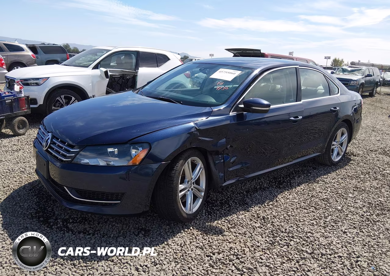 2015 Volkswagen Passat 2.0L Tdi Se VIN:1VWBV7A33FC062329 - 2