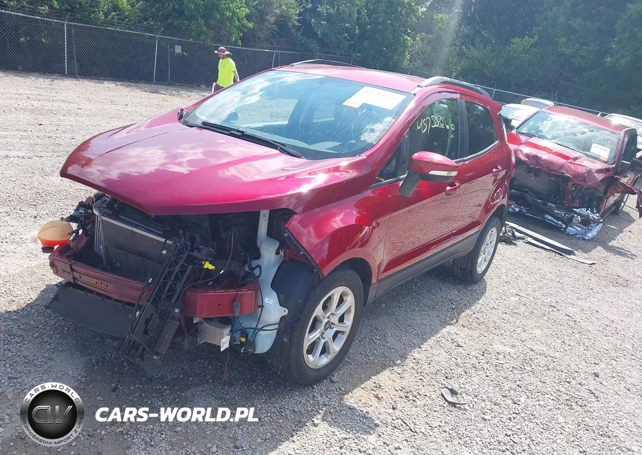 2020 Ford Ecosport Se VIN:MAJ3S2GE6LC321005 - 2