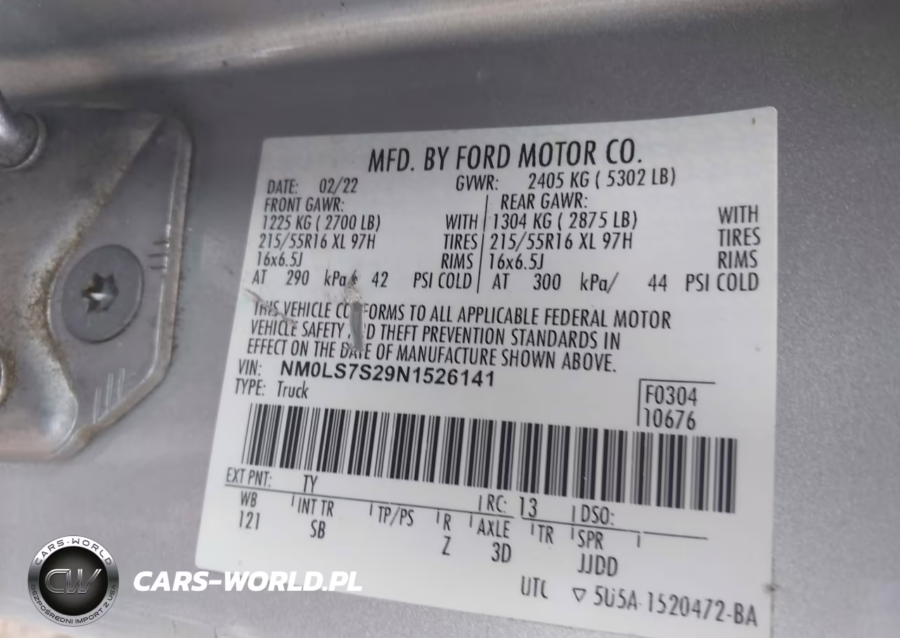 2022 Ford Transit Connect Xl VIN:NM0LS7S29N1526141 - 9