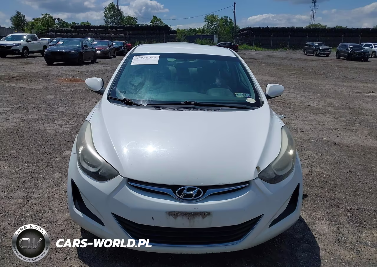 2014 Hyundai Elantra Se VIN:5NPDH4AE1EH486095 - 6