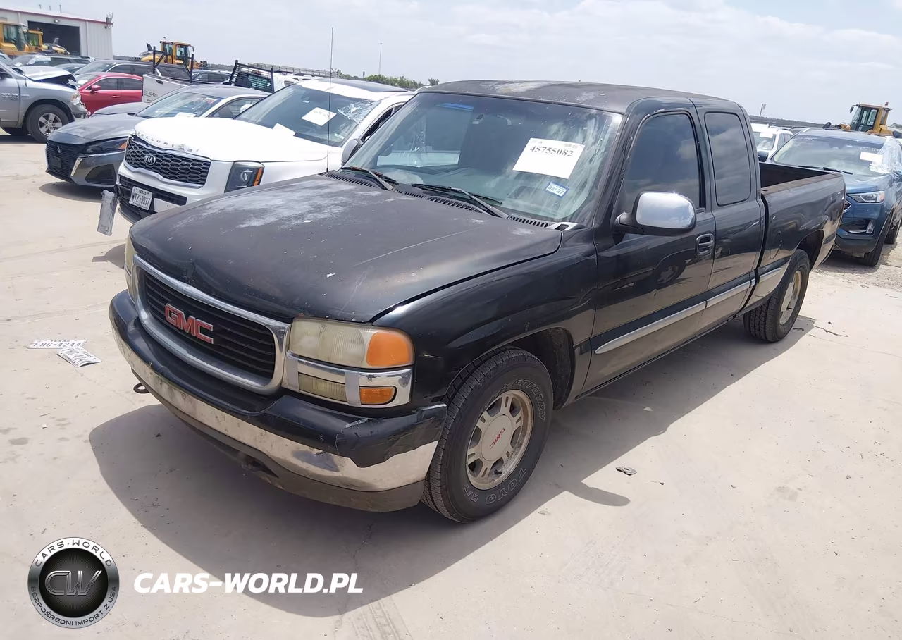 2002 GMC Sierra 1500 Sle VIN:1GTEC19T62Z234447 - 2