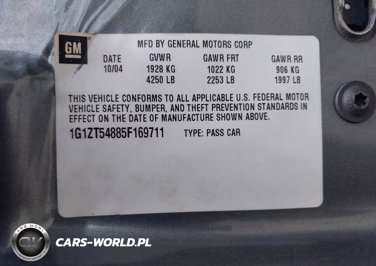 2005 Chevrolet Malibu Ls VIN:1G1ZT54885F169711 - 9