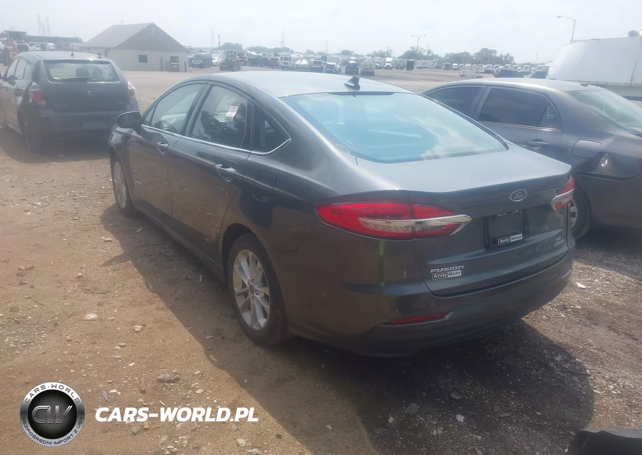 2019 Ford Fusion Hybrid Se VIN:3FA6P0LU1KR274756 - 3