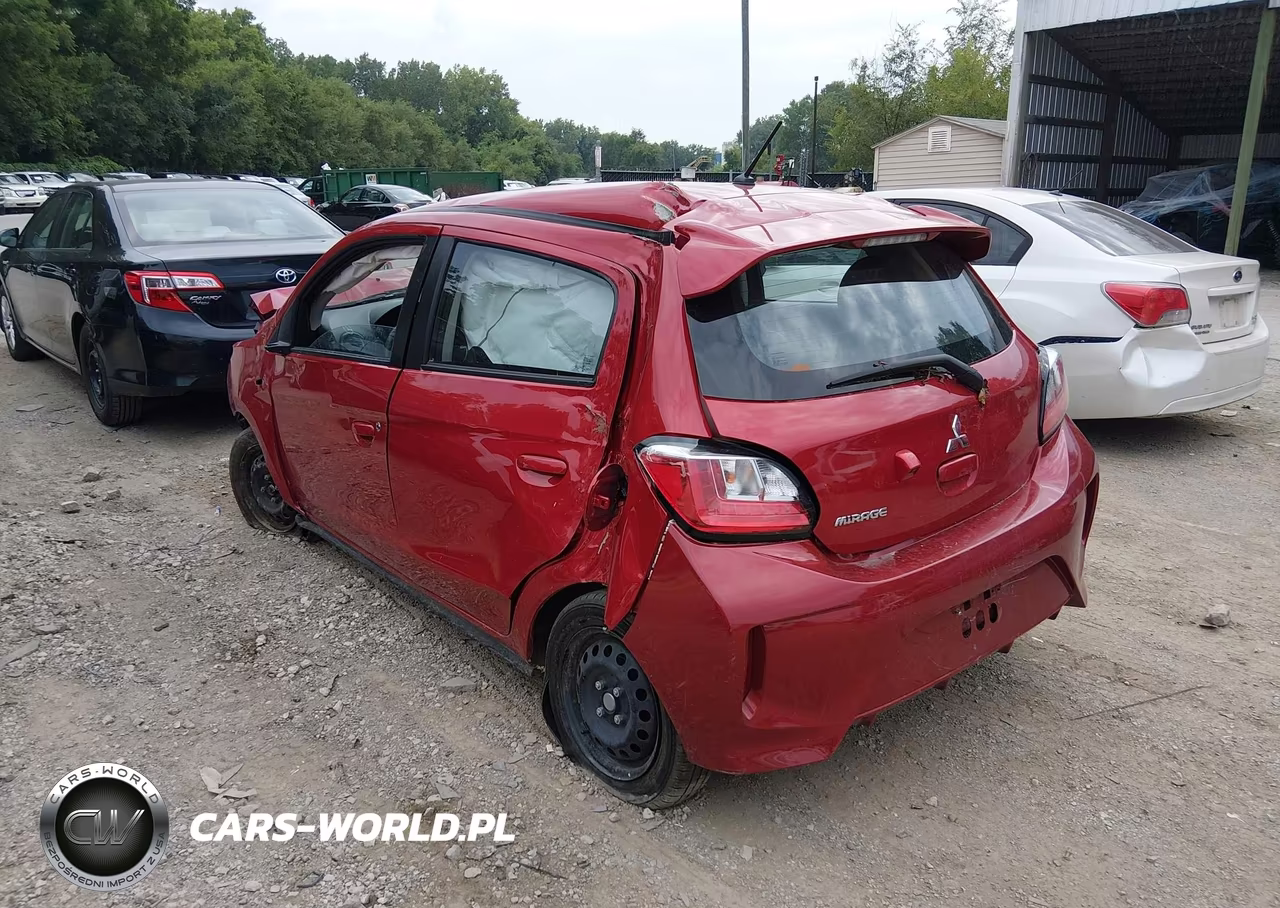 2024 Mitsubishi Mirage Es-Le VIN:ML32AUHJ0RH022334 - 3