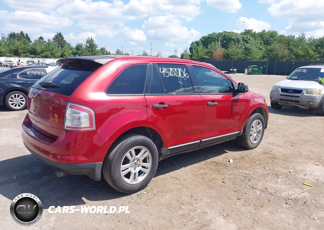 2007 Ford Edge Se VIN:2FMDK46C87BB36739 - 4