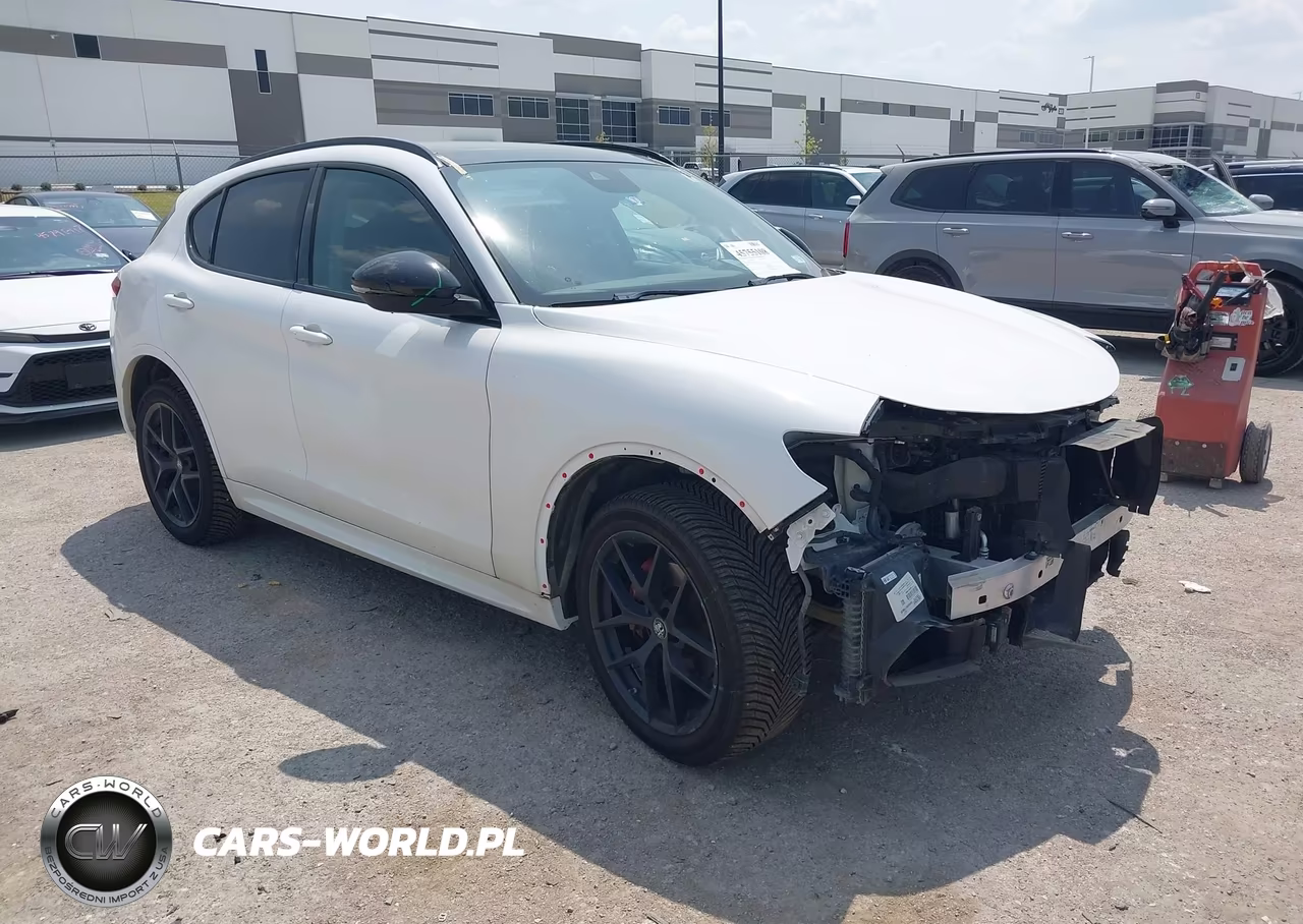 2021 Alfa Romeo Stelvio Ti Awd VIN:ZASPAKBN1M7D19542 - 1