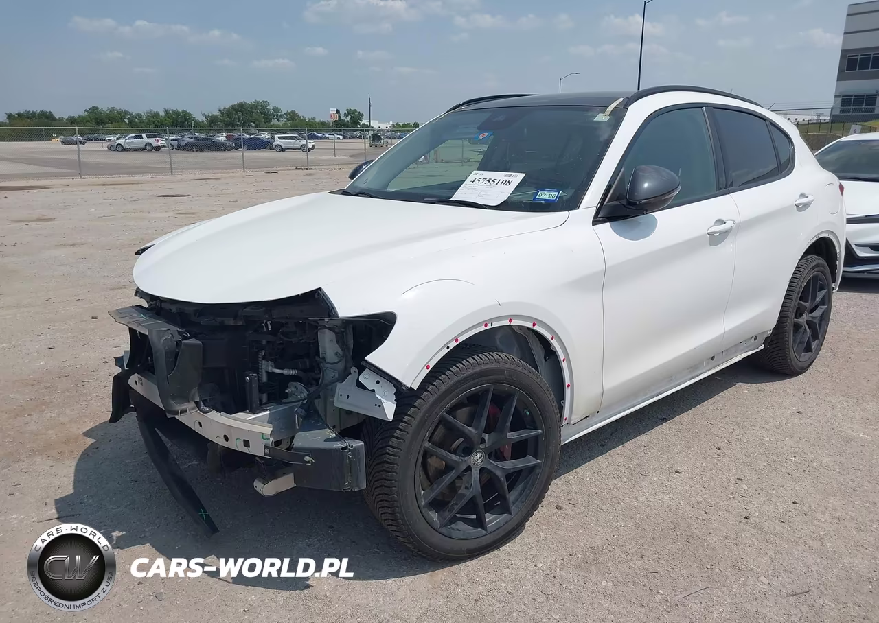 2021 Alfa Romeo Stelvio Ti Awd VIN:ZASPAKBN1M7D19542 - 2