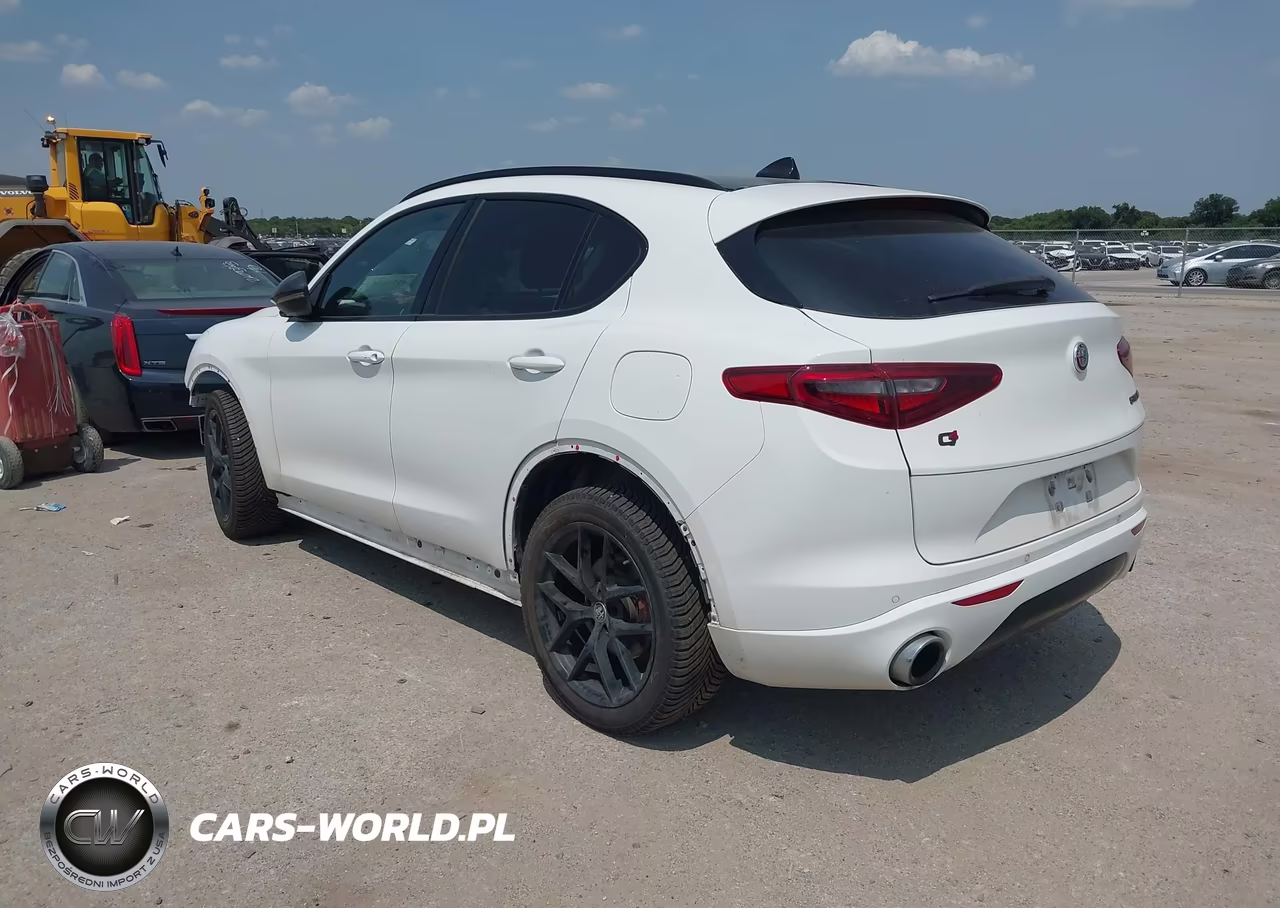 2021 Alfa Romeo Stelvio Ti Awd VIN:ZASPAKBN1M7D19542 - 3