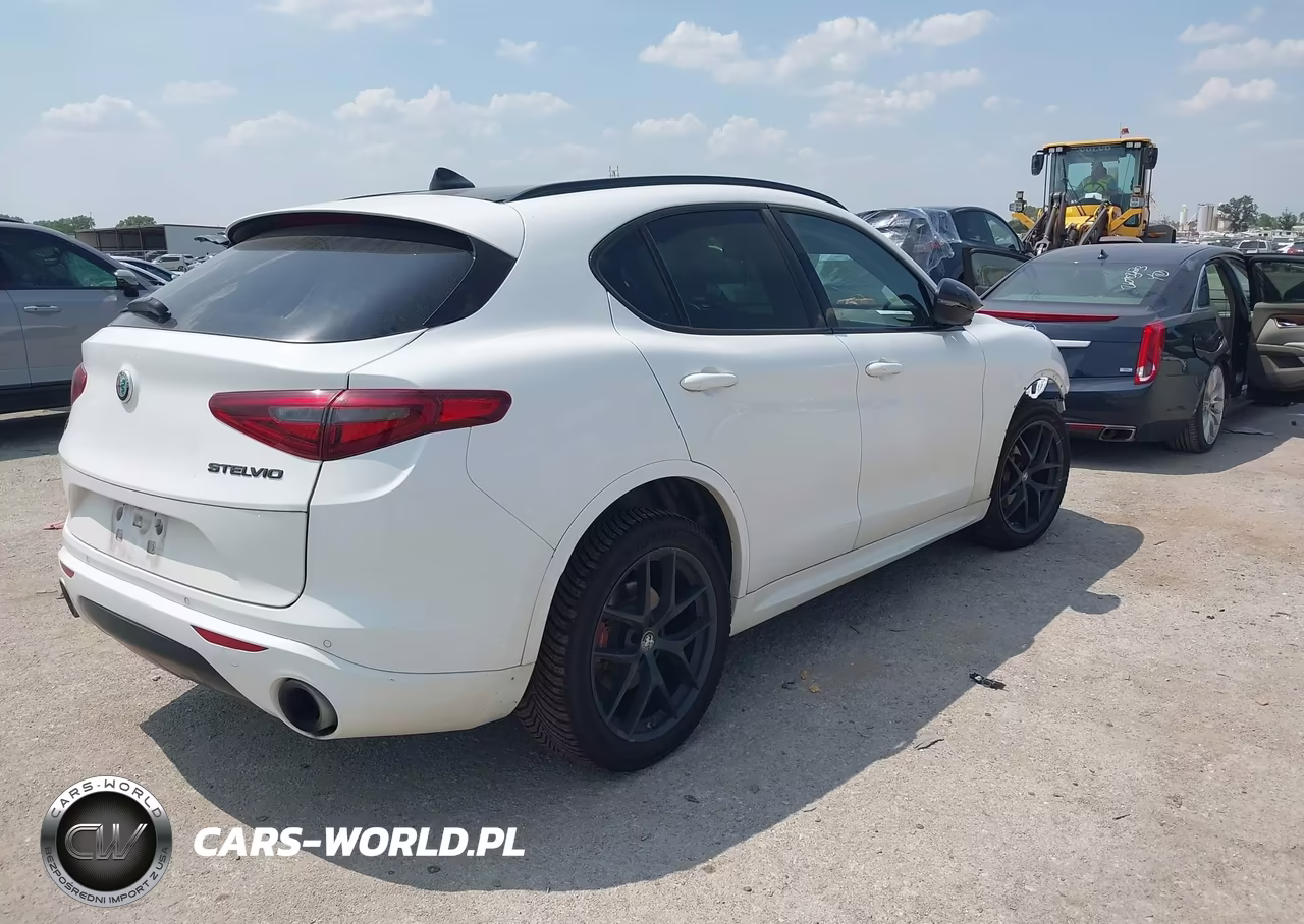 2021 Alfa Romeo Stelvio Ti Awd VIN:ZASPAKBN1M7D19542 - 4