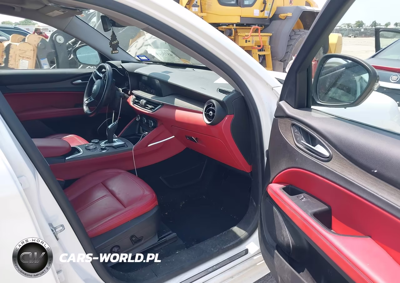 2021 Alfa Romeo Stelvio Ti Awd VIN:ZASPAKBN1M7D19542 - 5