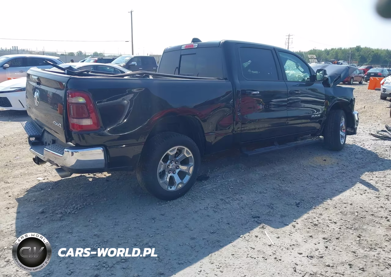 2019 Ram 1500 Big Horn-Lone Star 4X4 6'4 Box VIN:1C6SRFMT5KN514929 - 4