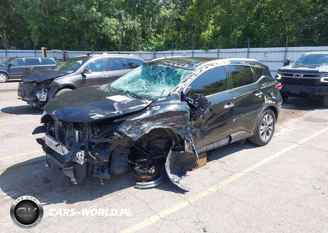 2015 Nissan Murano Sl VIN:5N1AZ2MH6FN261517 - 2