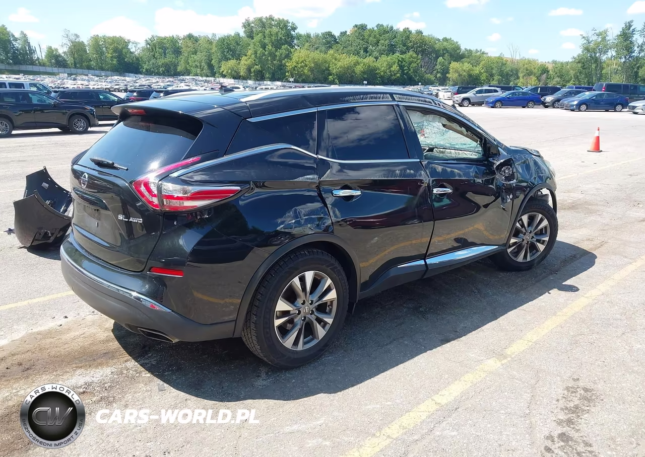 2015 Nissan Murano Sl VIN:5N1AZ2MH6FN261517 - 4
