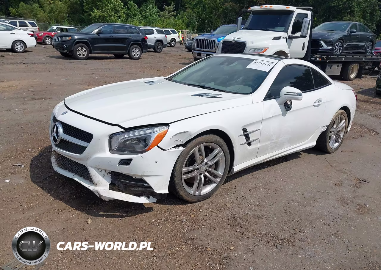 2015 Mercedes-Benz Sl 400 VIN:WDDJK6FA0FF033626 - 2