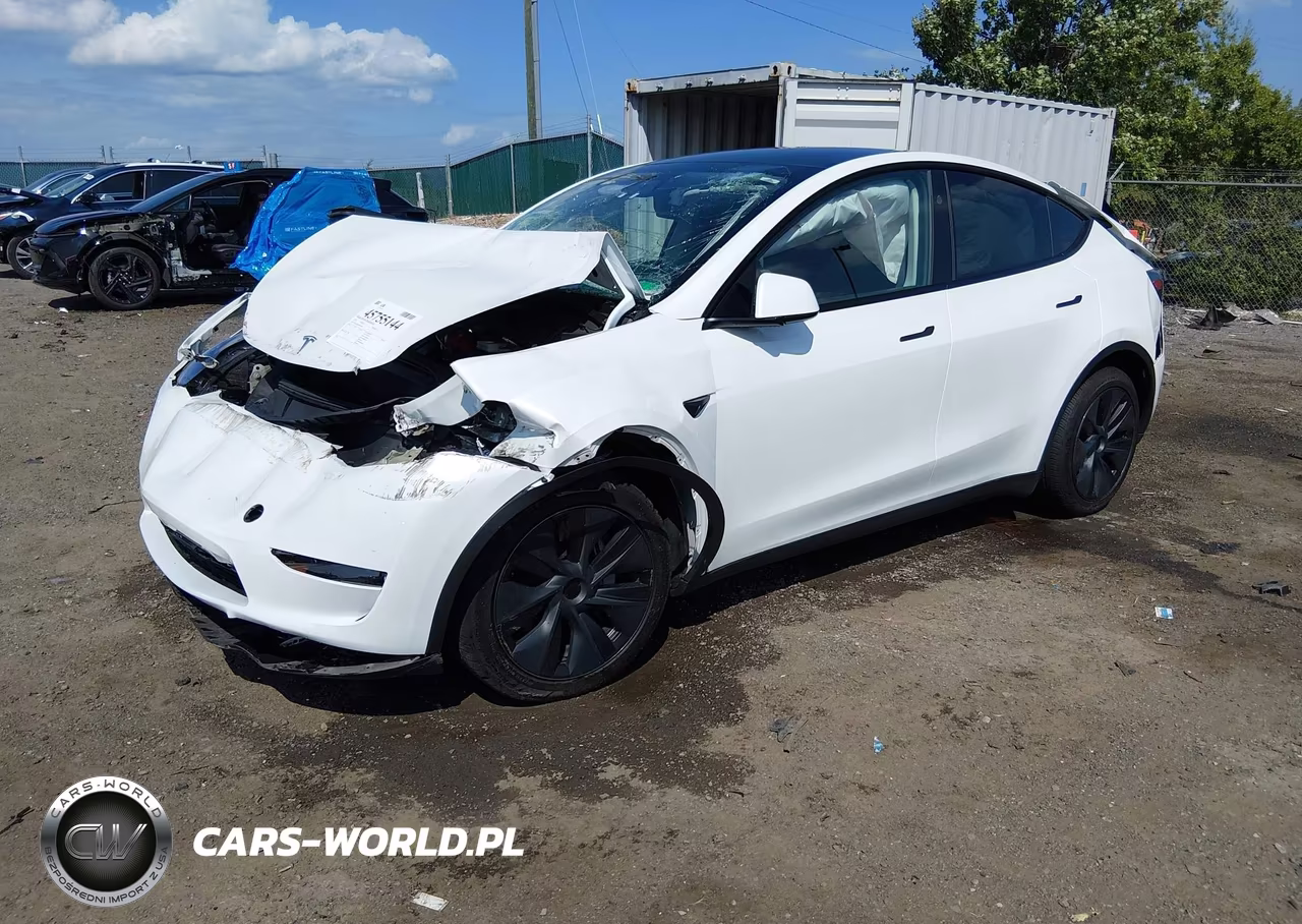 2024 Tesla Model Y Long Range Single Motor Rear-Wheel Drive-Rwd VIN:7SAYGDED4RF203945 - 2