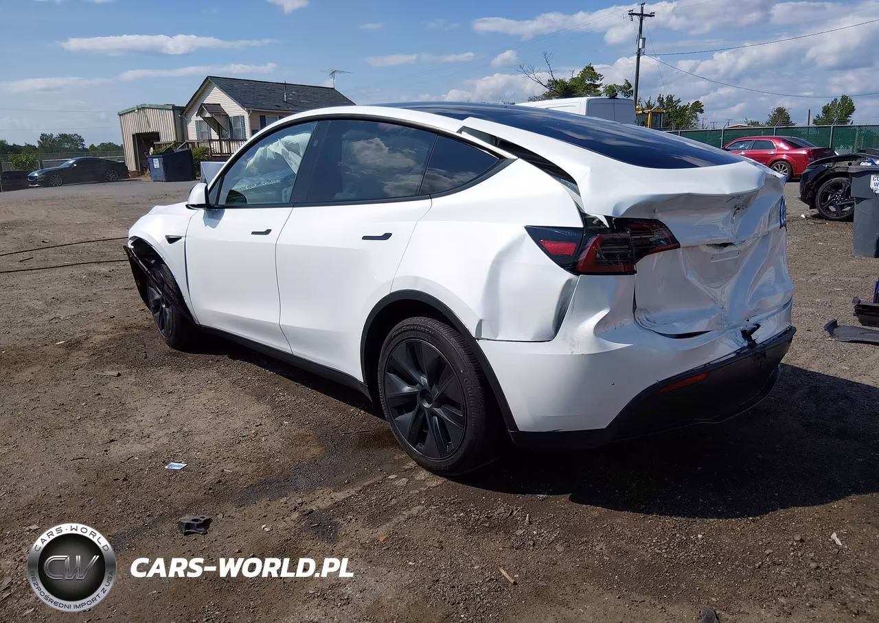 2024 Tesla Model Y Long Range Single Motor Rear-Wheel Drive-Rwd VIN:7SAYGDED4RF203945 - 3