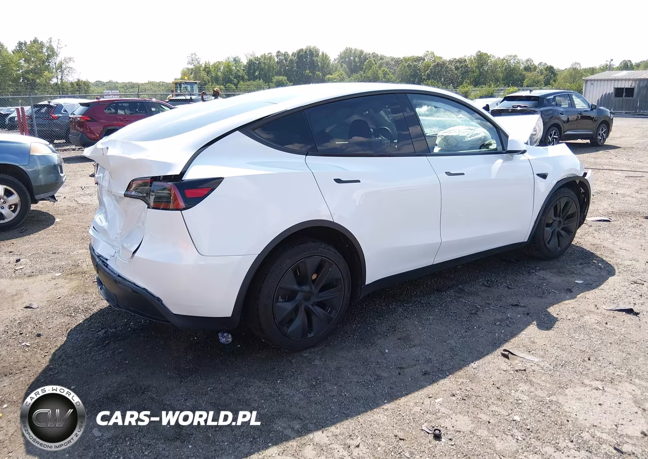 2024 Tesla Model Y Long Range Single Motor Rear-Wheel Drive-Rwd VIN:7SAYGDED4RF203945 - 4