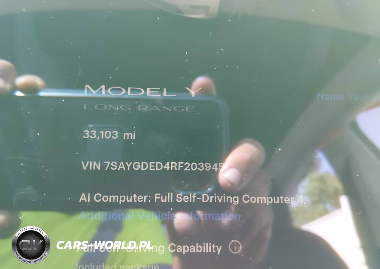 2024 Tesla Model Y Long Range Single Motor Rear-Wheel Drive-Rwd VIN:7SAYGDED4RF203945 - 7