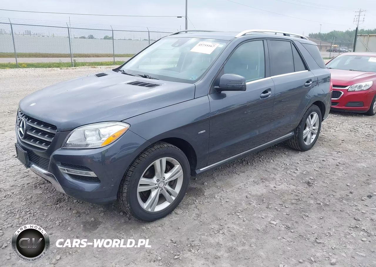 2012 Mercedes-Benz Ml 350 Bluetec 4Matic VIN:4JGDA2EB9CA026143 - 2