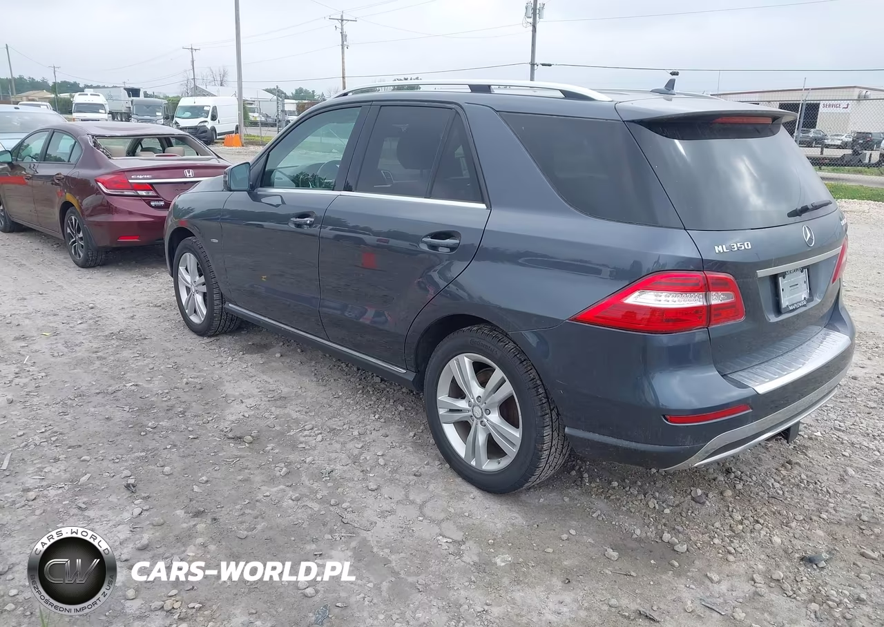 2012 Mercedes-Benz Ml 350 Bluetec 4Matic VIN:4JGDA2EB9CA026143 - 3