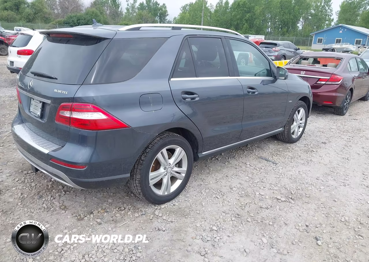 2012 Mercedes-Benz Ml 350 Bluetec 4Matic VIN:4JGDA2EB9CA026143 - 4