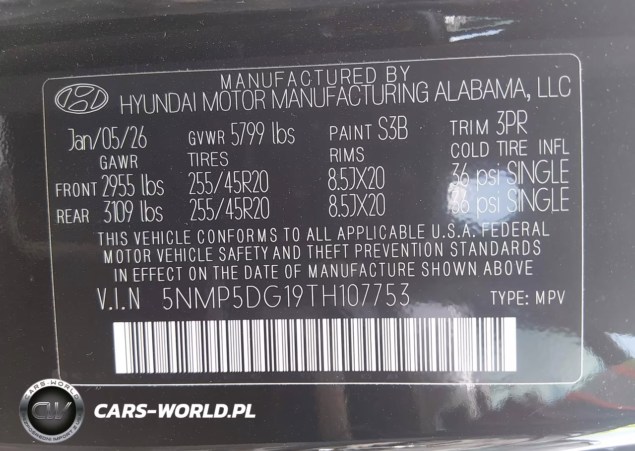 2026 Hyundai Santa Fe Hybrid Calligraphy VIN:5NMP5DG19TH107753 - 9