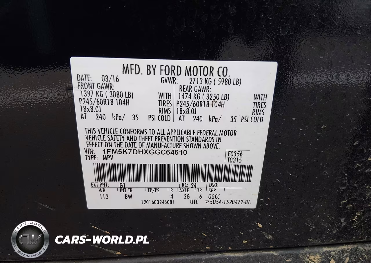 2016 Ford Explorer Xlt VIN:1FM5K7DHXGGC64610 - 9