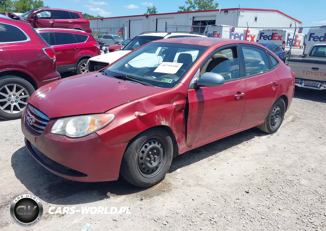 2010 Hyundai Elantra Gls VIN:KMHDU4AD1AU941879 - 2