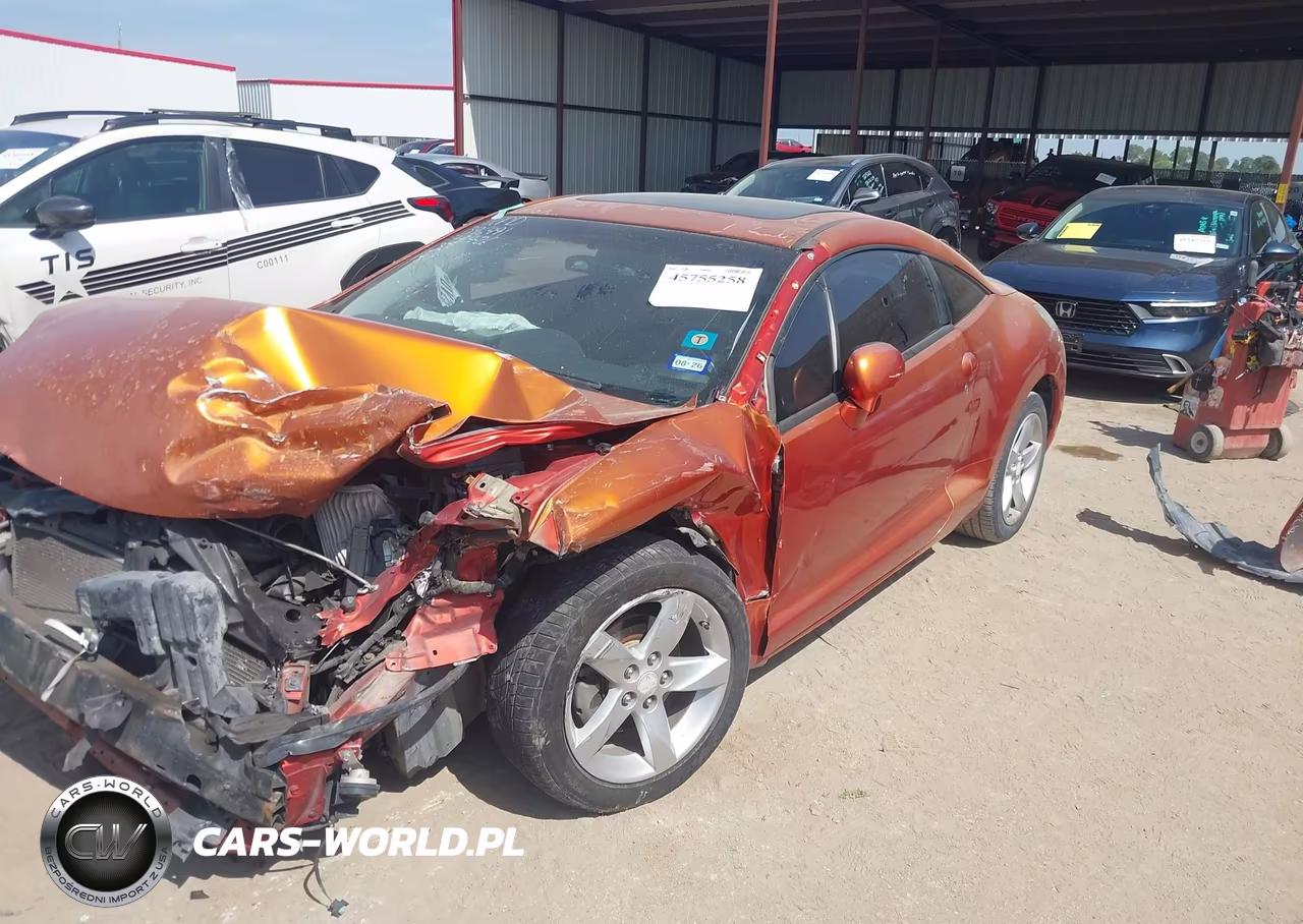 2008 Mitsubishi Eclipse Gs VIN:4A3AK24F78E037714 - 2