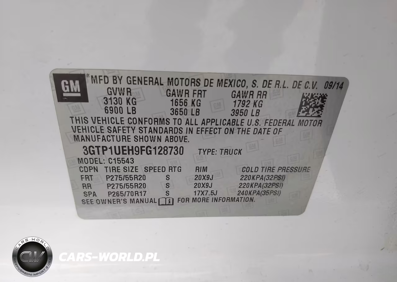 2015 GMC Sierra C1500 Sle VIN:3GTP1UEH9FG128730 - 9
