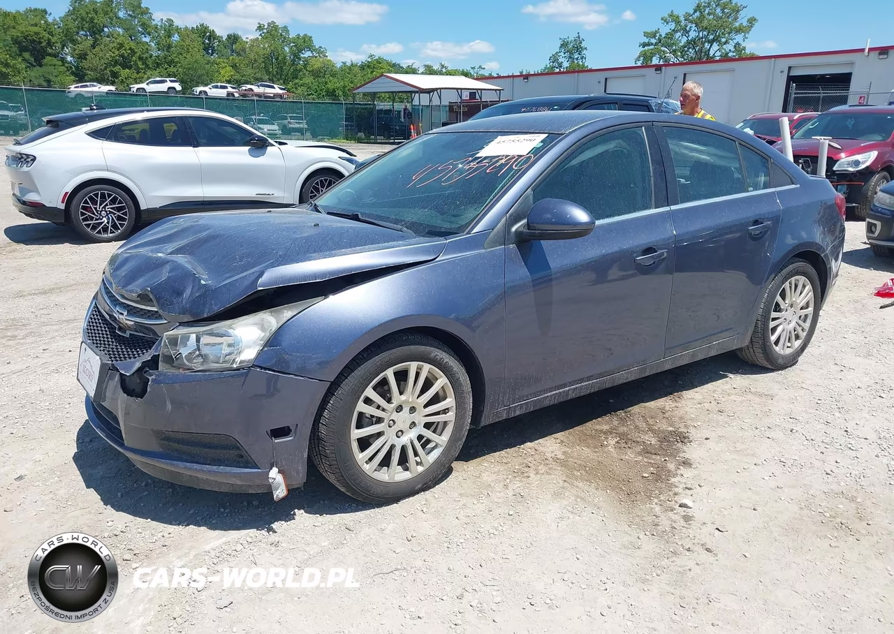 2014 Chevrolet Cruze Eco Auto VIN:1G1PH5SBXE7273649 - 2