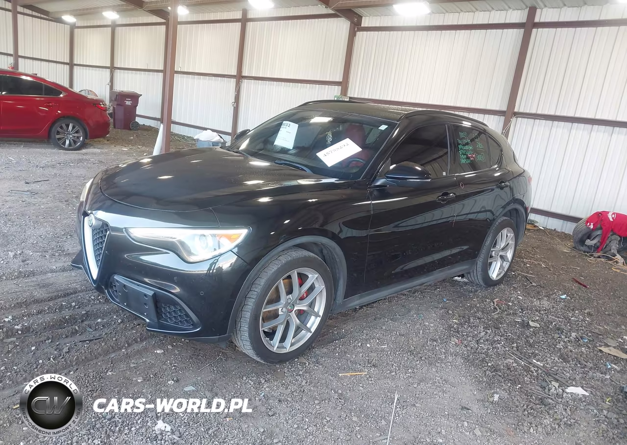 2018 Alfa Romeo Stelvio Ti Sport Awd VIN:ZASFAKNN6J7B90359 - 2