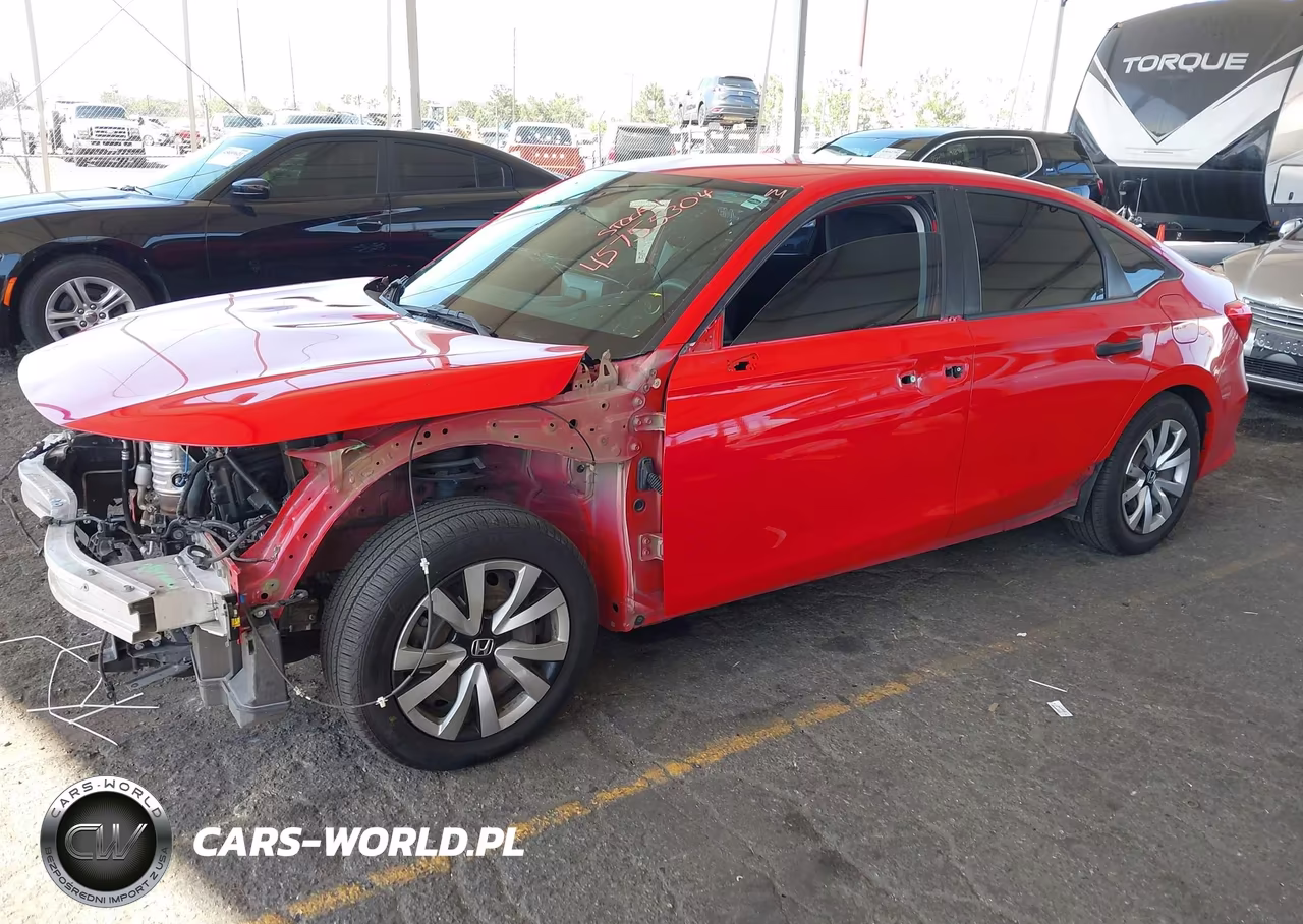 2022 Honda Civic Lx VIN:2HGFE2F22NH528532 - 2