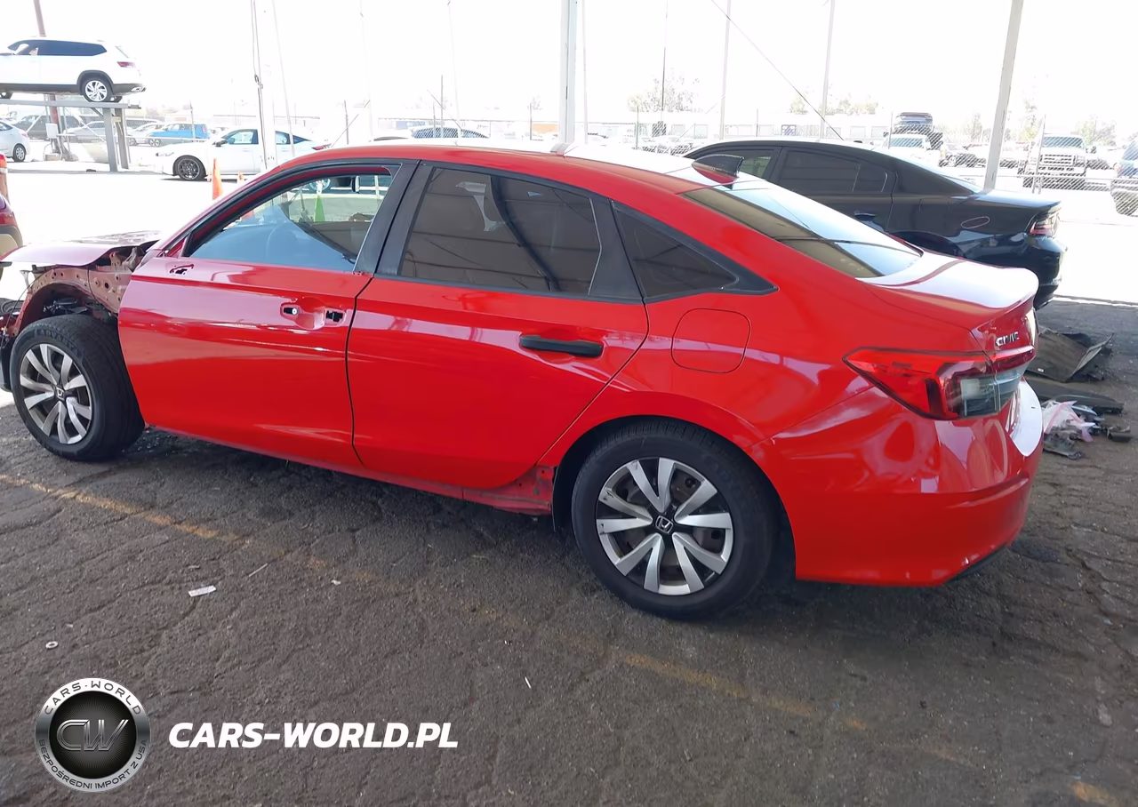 2022 Honda Civic Lx VIN:2HGFE2F22NH528532 - 3