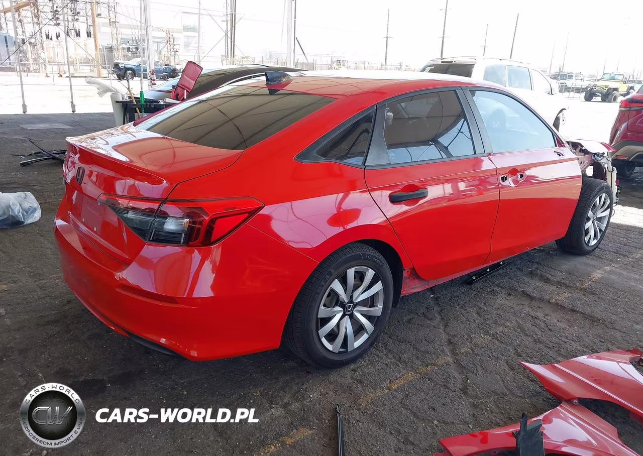 2022 Honda Civic Lx VIN:2HGFE2F22NH528532 - 4