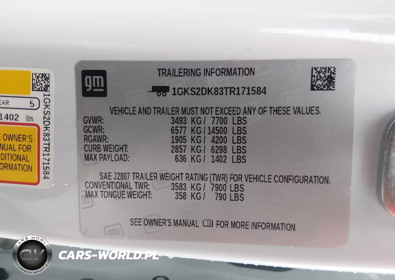 2026 GMC Yukon 4Wd Denali VIN:1GKS2DK83TR171584 - 9