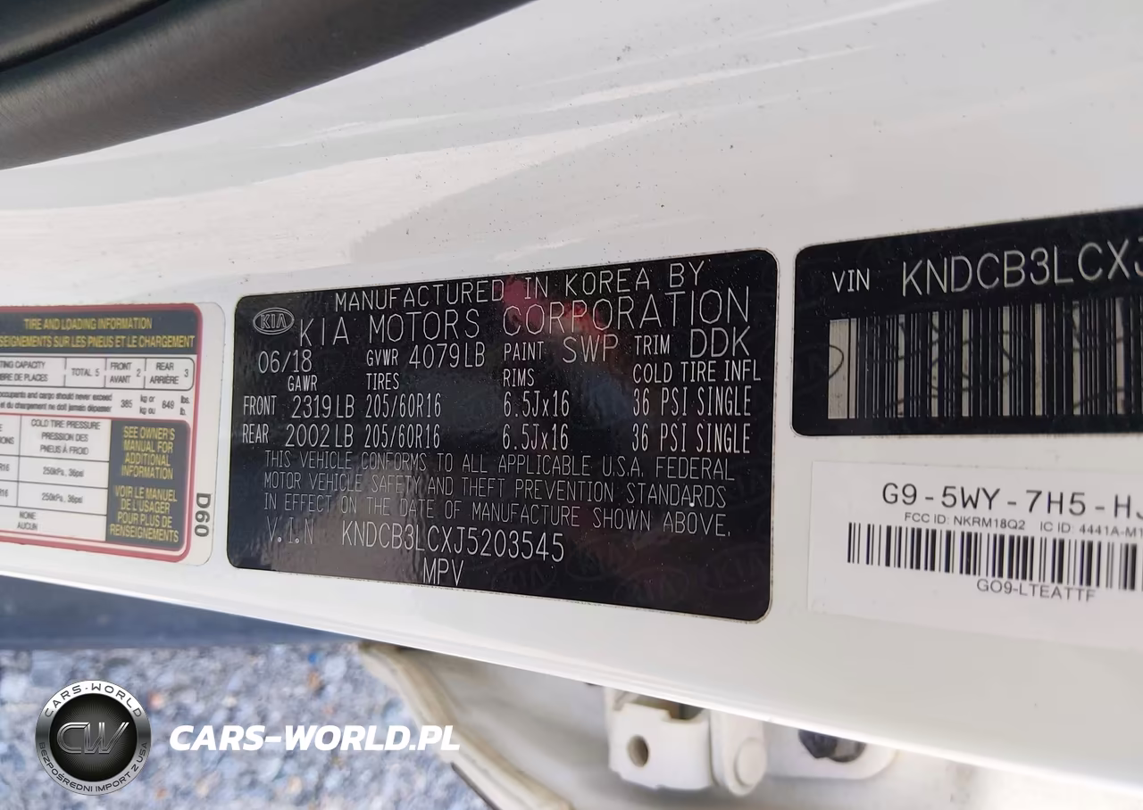 2018 Kia Niro Fe VIN:KNDCB3LCXJ5203545 - 9