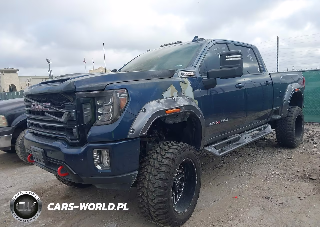 2022 GMC Sierra 2500Hd 4Wd Standard Bed At4 VIN:1GT49PEYXNF226923 - 2