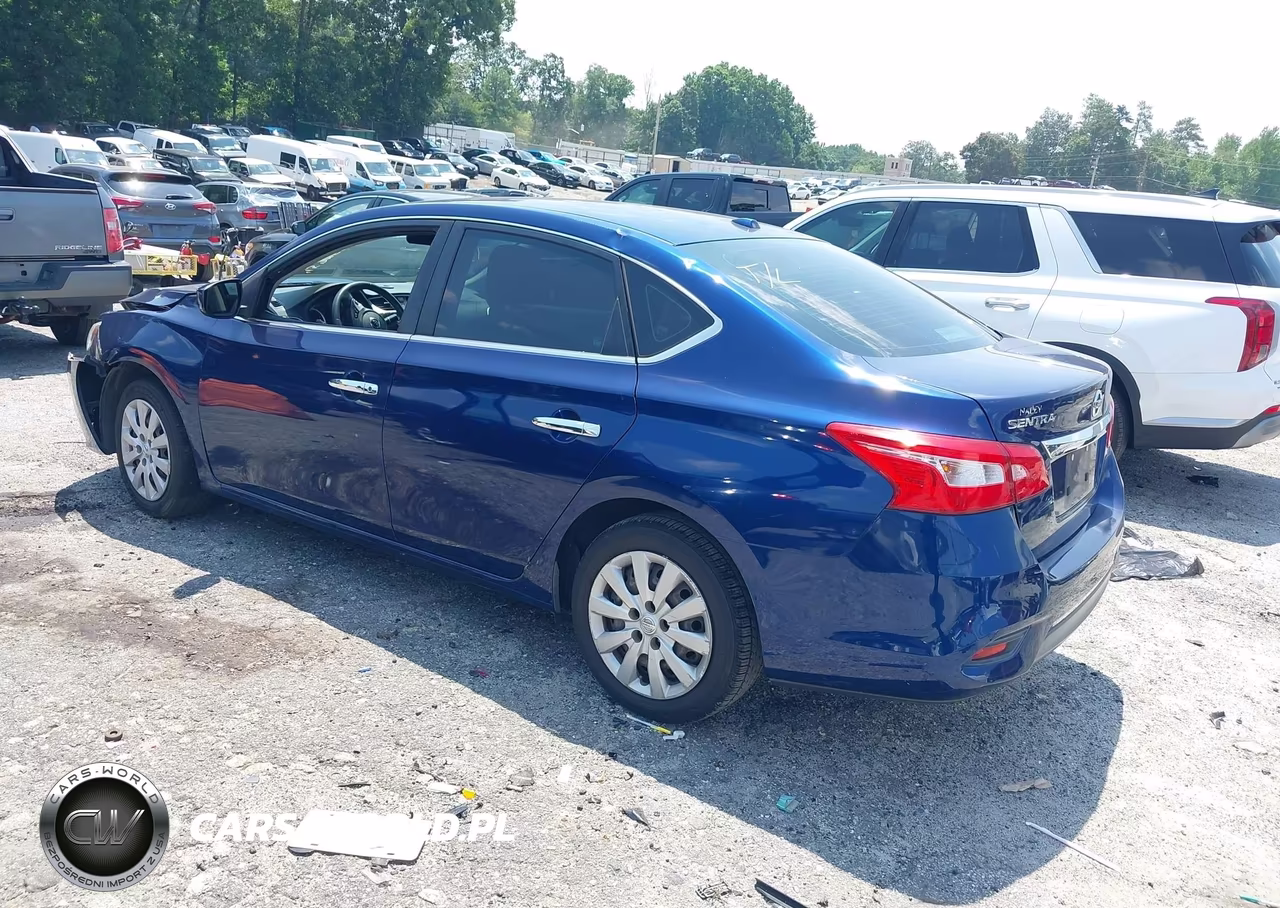 2016 Nissan Sentra Sv VIN:3N1AB7AP4GY319410 - 3