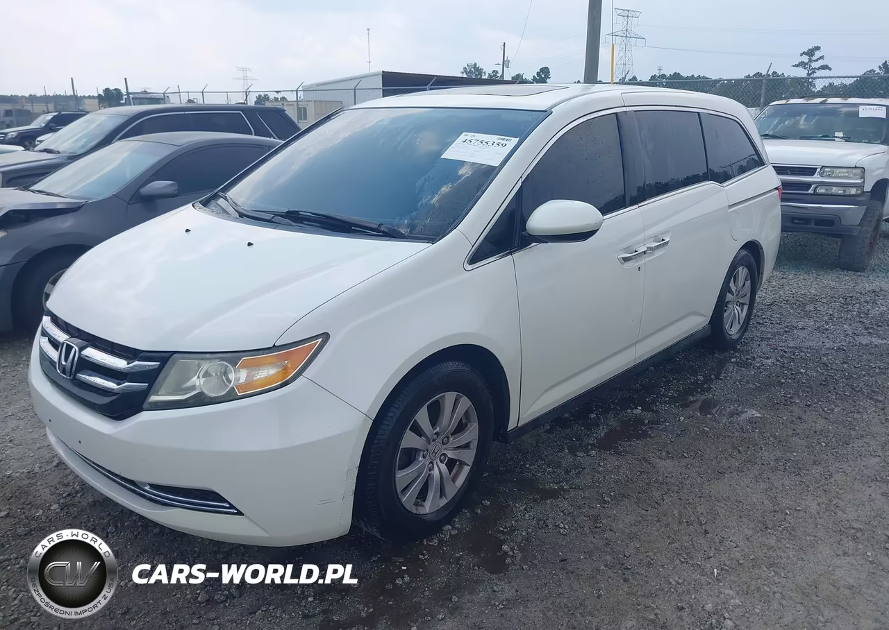 2014 Honda Odyssey Ex-L VIN:5FNRL5H61EB110410 - 2