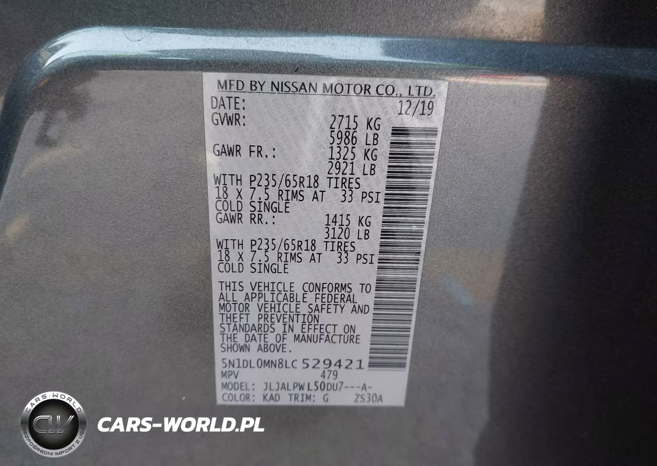 2020 Infiniti Qx60 Pure VIN:5N1DL0MN8LC529421 - 9