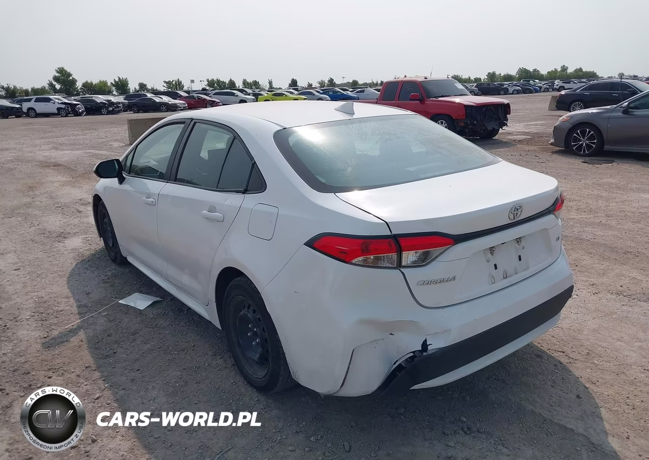 2022 Toyota Corolla Le VIN:5YFEPMAE8NP330355 - 3