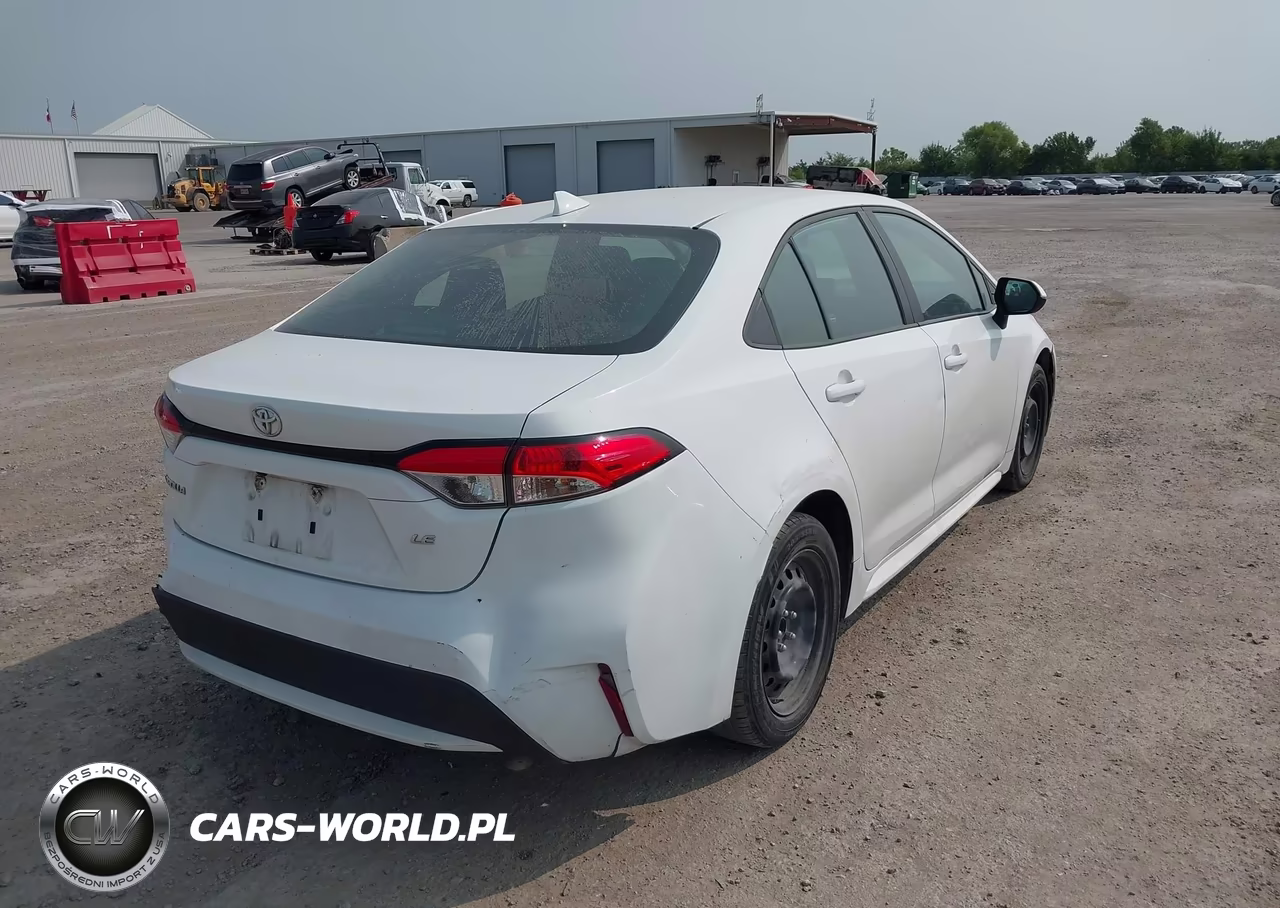 2022 Toyota Corolla Le VIN:5YFEPMAE8NP330355 - 4