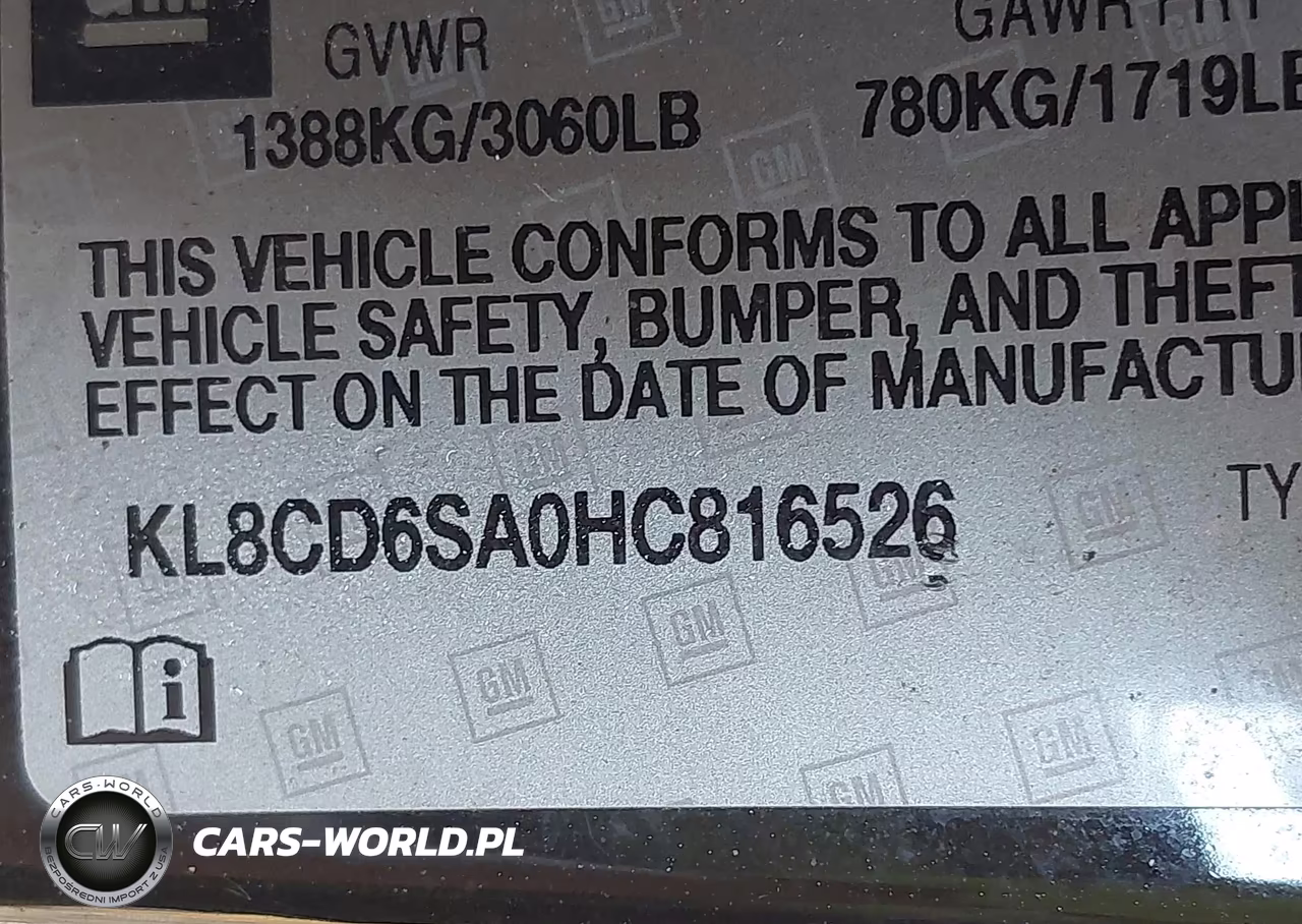 2017 Chevrolet Spark 1Lt Cvt VIN:KL8CD6SA0HC816526 - 9