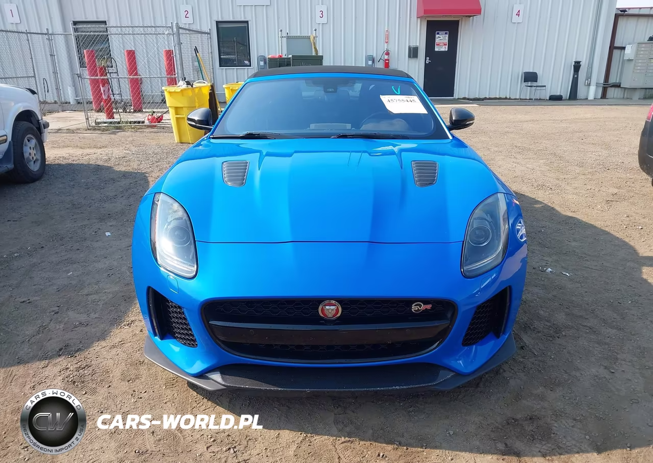 2017 Jaguar F-Type Svr VIN:SAJWJ6K87HMK38656 - 12