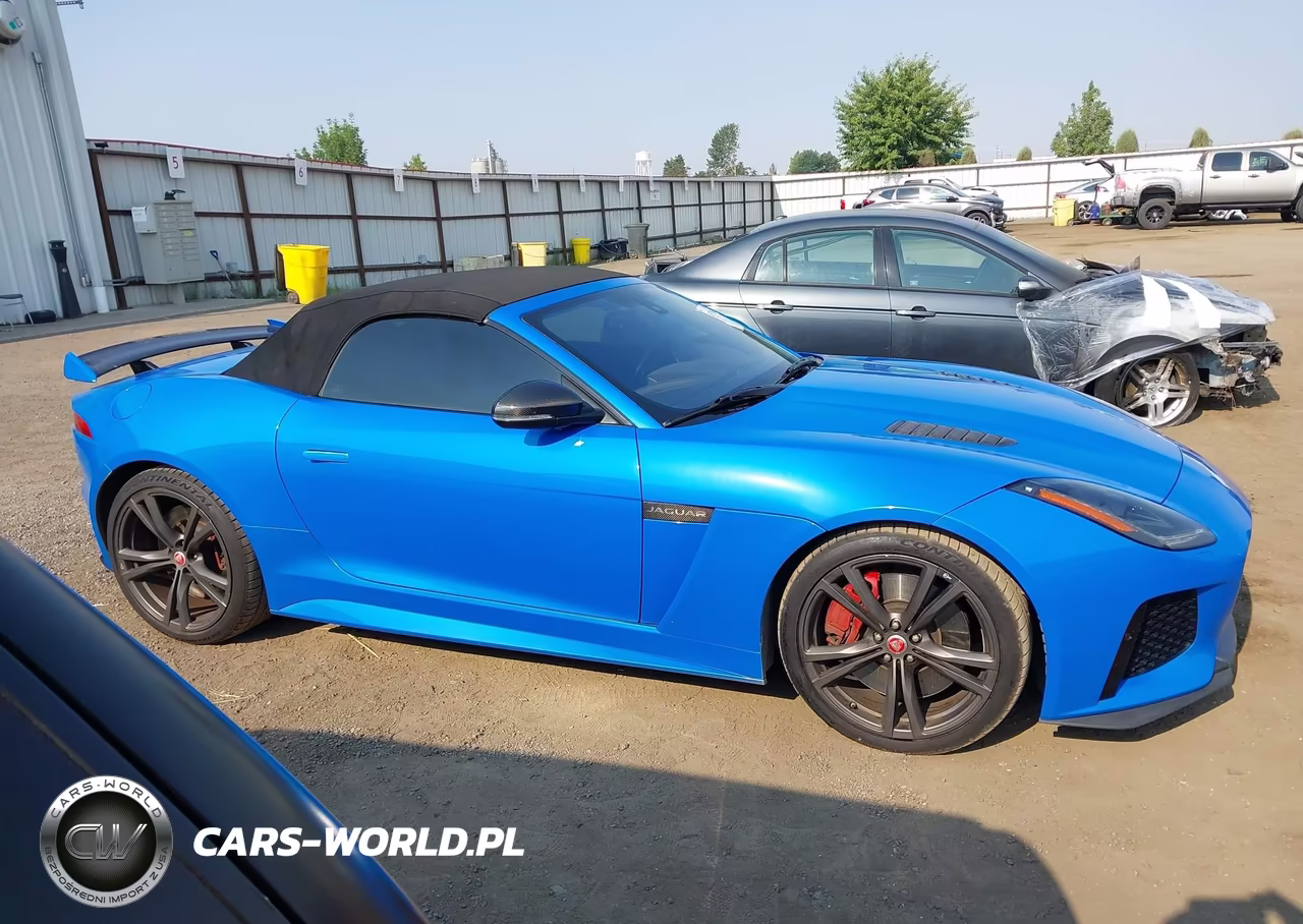 2017 Jaguar F-Type Svr VIN:SAJWJ6K87HMK38656 - 13