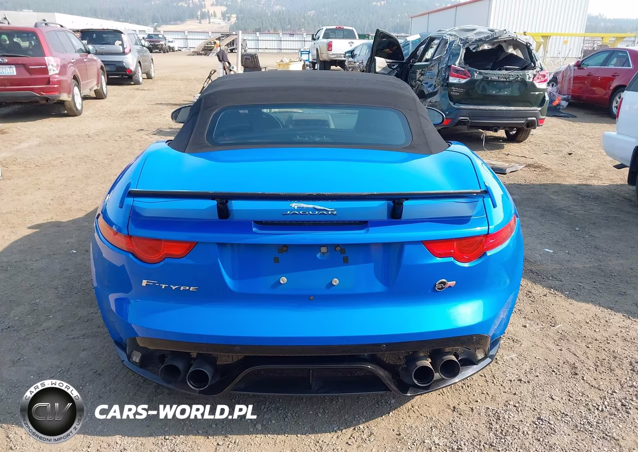 2017 Jaguar F-Type Svr VIN:SAJWJ6K87HMK38656 - 16